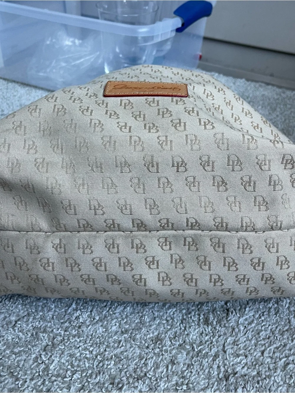 Dooney & Bourke Handbags Monogram Medium Sac Hobo Bag Slouchy Y2K